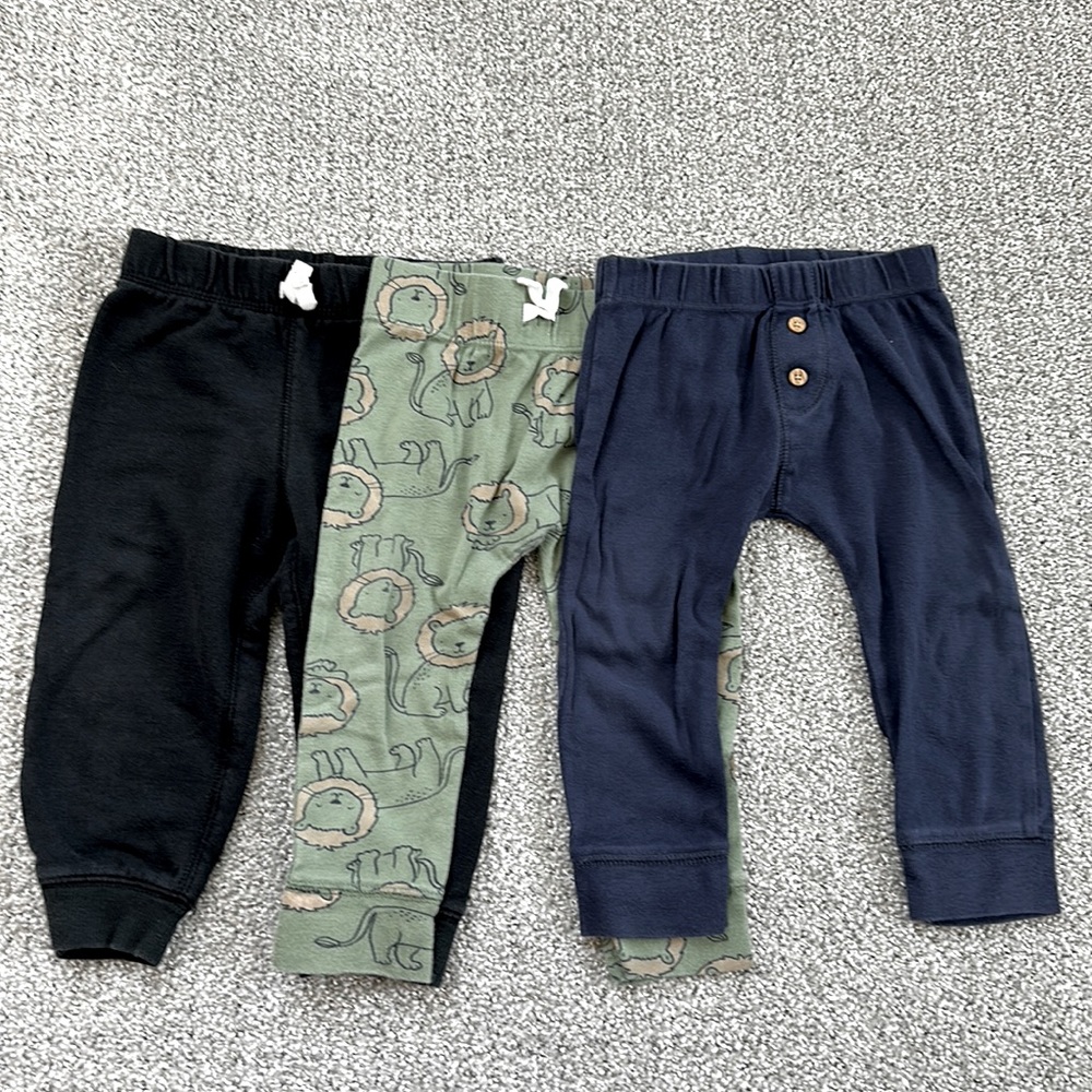 18M baby boy sweatpants bundle of 3